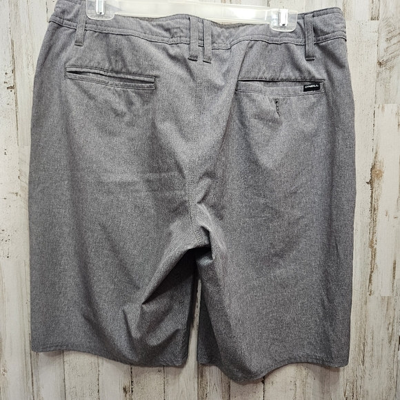 O'Neill Hybrid Men's Board Shorts Gray Pockets Size 34 Swim Summer - Picture 8 of 11